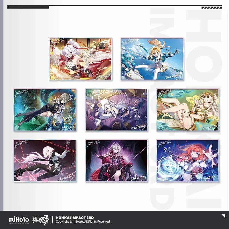 Honkai Impact 3rd New Words To Dreams Series PET Shikishi Cardboard