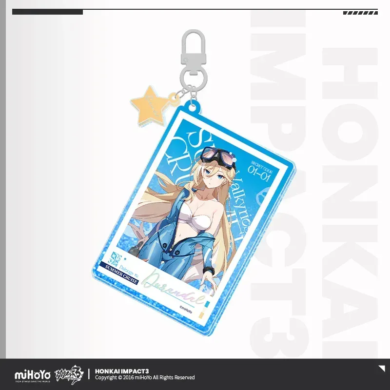 Honkai Impact 3rd Summer Cruise Series Acrylic Glitter Quicksand Pendant - Image 10