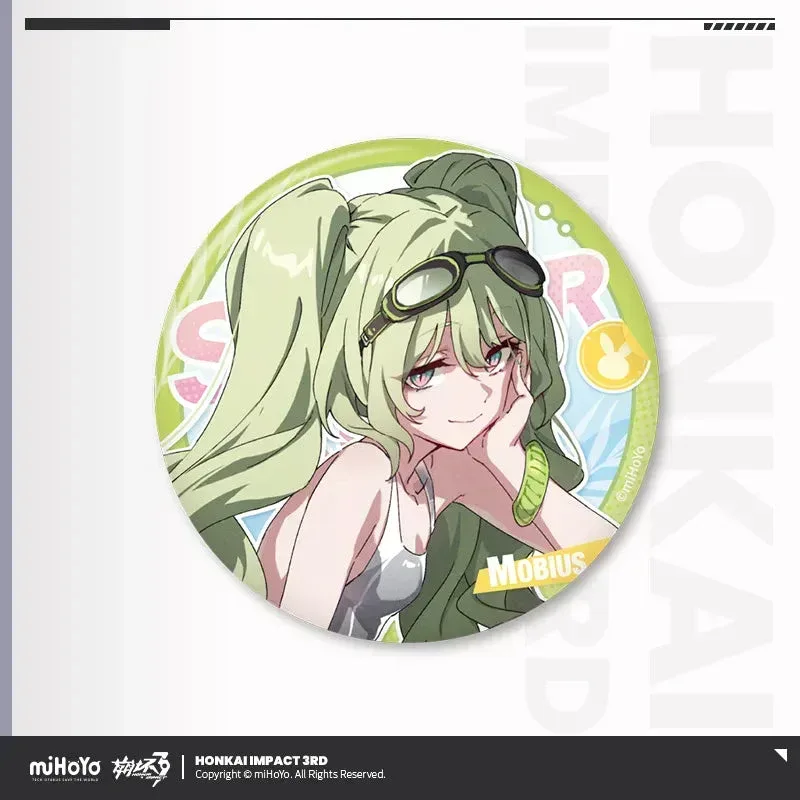 Honkai Impact 3rd Summer Cruise Series Tinplate Badge Vol.4 - Image 3
