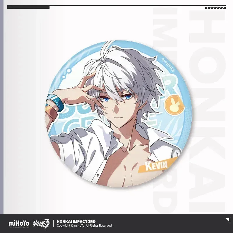 Honkai Impact 3rd Summer Cruise Series Tinplate Badge Vol.4 - Image 5