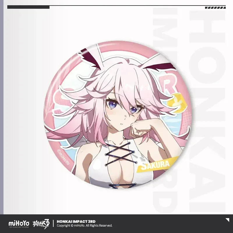 Honkai Impact 3rd Summer Cruise Series Tinplate Badge Vol.4 - Image 8