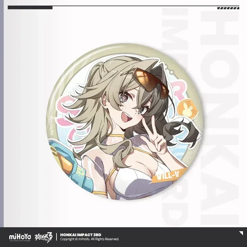 Honkai Impact 3rd Summer Cruise Series Tinplate Badge Vol.4 - Image 9