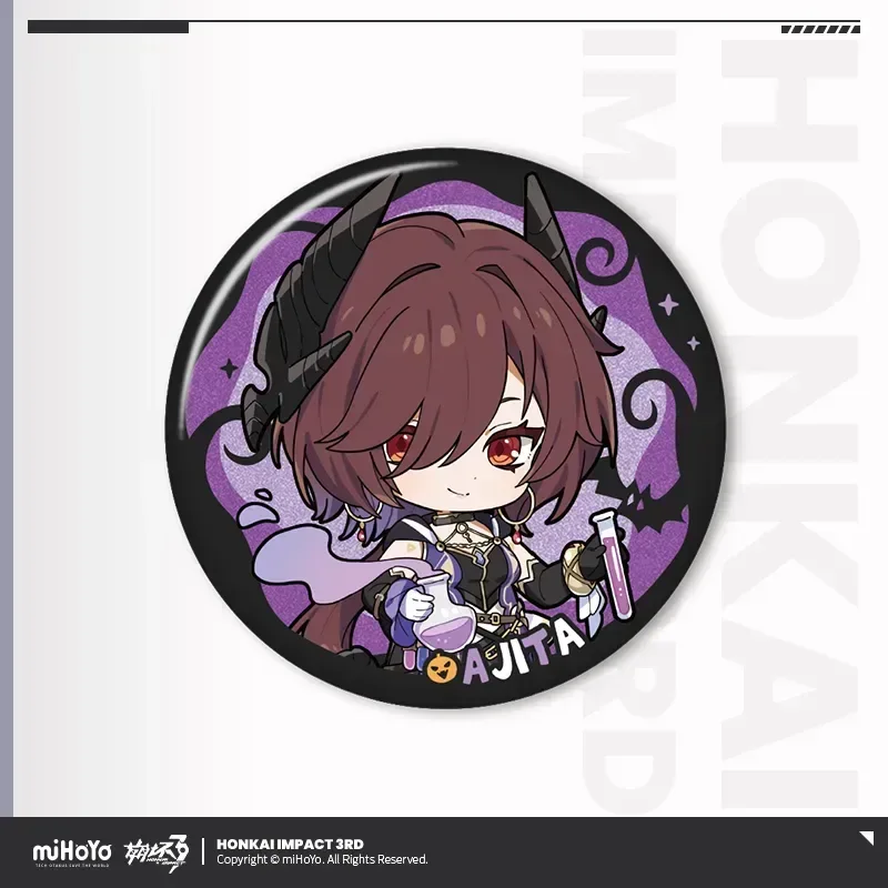 Honkai Impact 3rd The Seven Shus Night of Encounters Series Chibi Tinplate Badge - Image 10