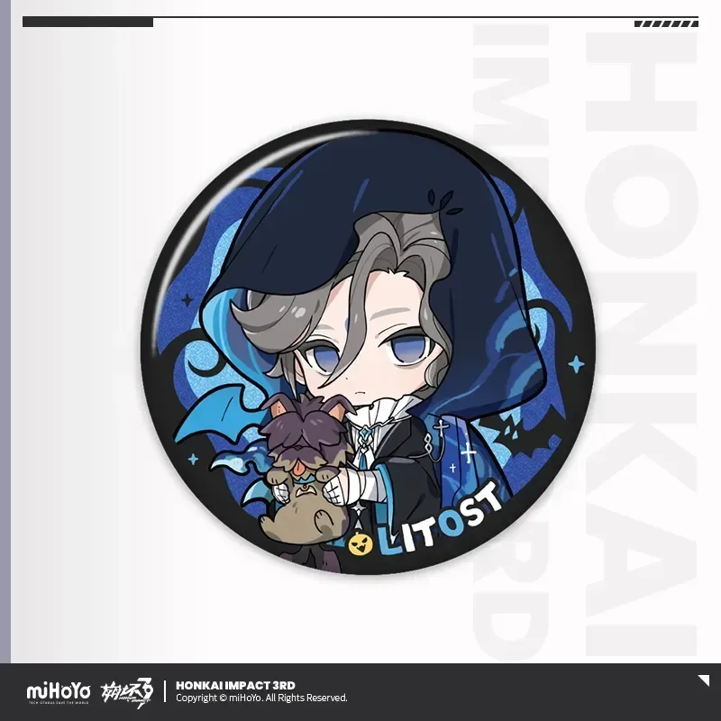 Honkai Impact 3rd The Seven Shus Night of Encounters Series Chibi Tinplate Badge - Image 13