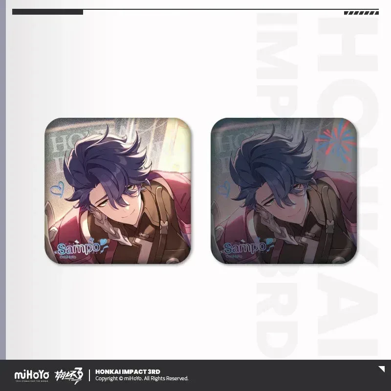 Honkai Impact 3rd Thousand-Faced Maestro Series Tinplate Badge - Image 3