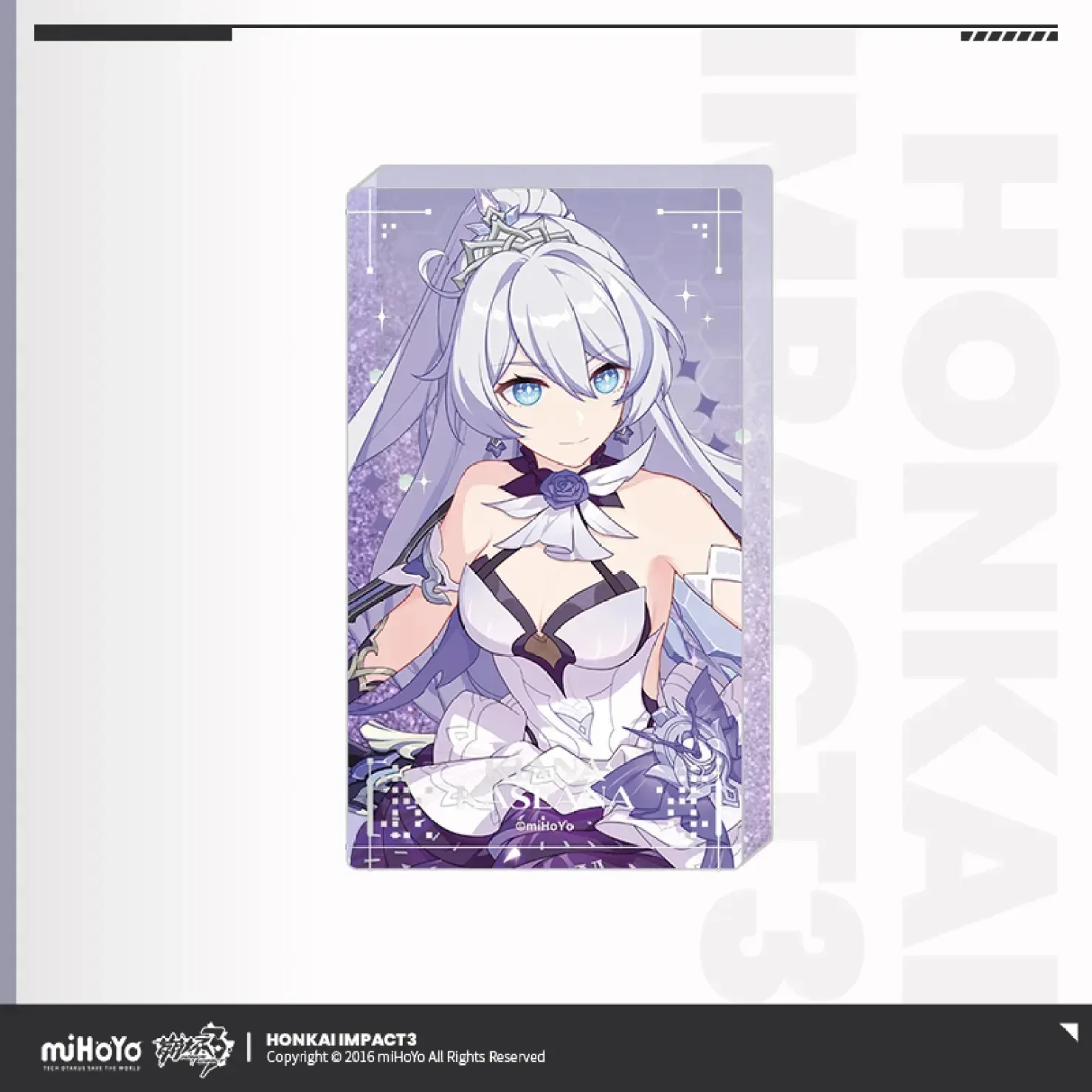 Honkai Impact 3rd Vertical Drawing Series Acrylic Glitter Quicksand Block - Image 7