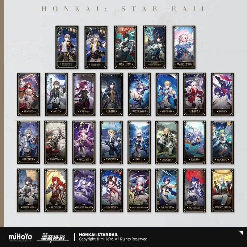 Honkai: Star Rail 1st Anniversary Collectible Card Set - Image 3