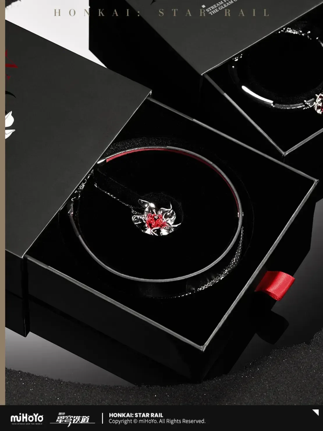 Honkai: Star Rail Acheron Theme Impression Series Necklace Set - Image 4