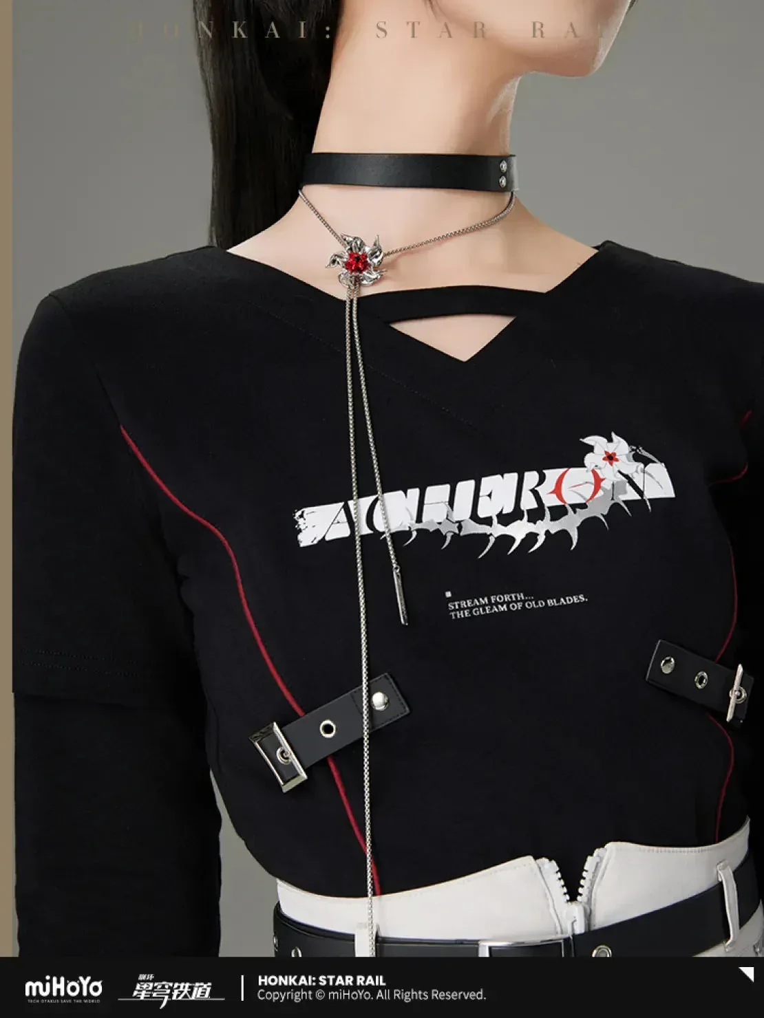 Honkai: Star Rail Acheron Theme Impression Series Necklace Set - Image 5