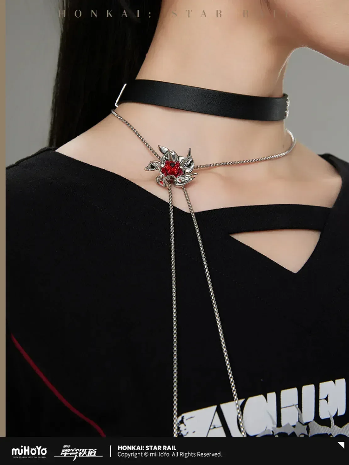Honkai: Star Rail Acheron Theme Impression Series Necklace Set - Image 6