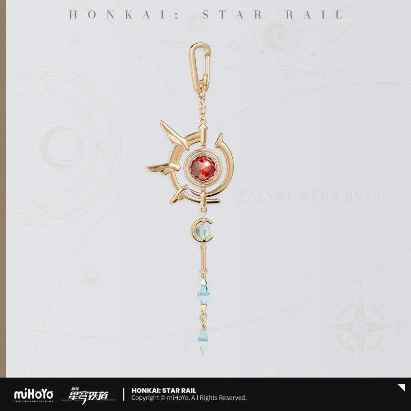 Honkai: Star Rail Anaxa Theme Impression Series Metal Keychain - Image 6