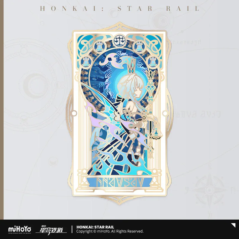 Honkai: Star Rail As I Wrote Series Metal Bookmark - Image 11