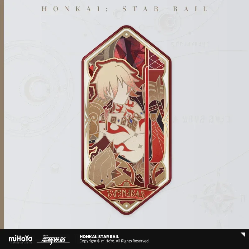 Honkai: Star Rail As I Wrote Series Tinplate Badge - Image 2