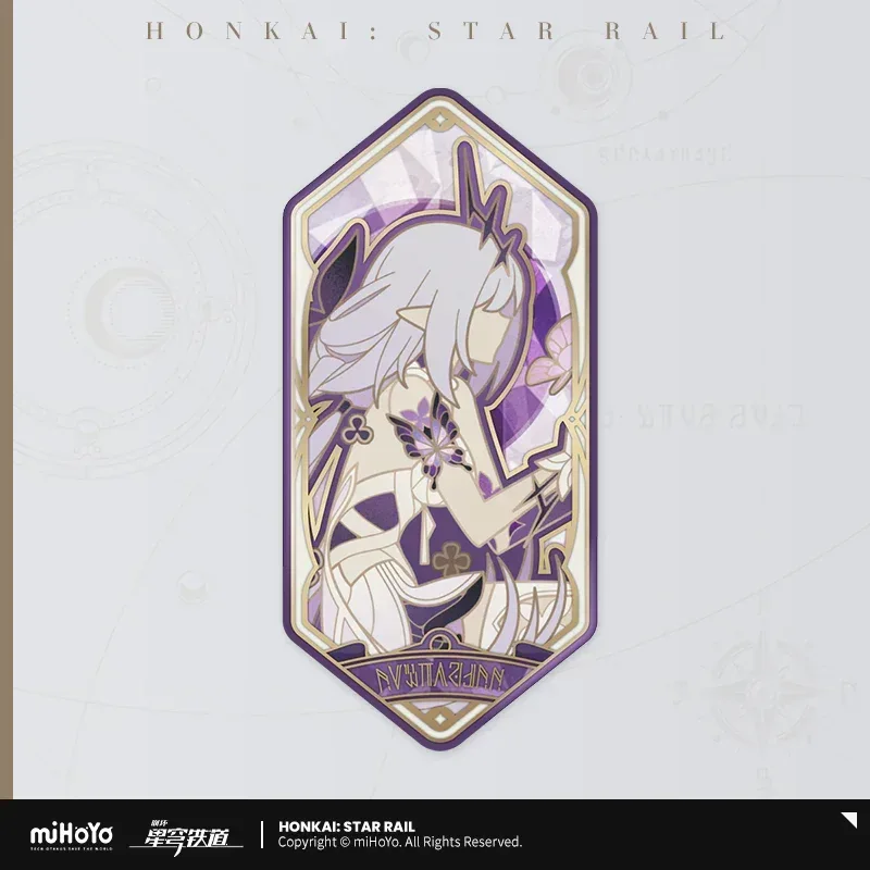 Honkai: Star Rail As I Wrote Series Tinplate Badge - Image 3