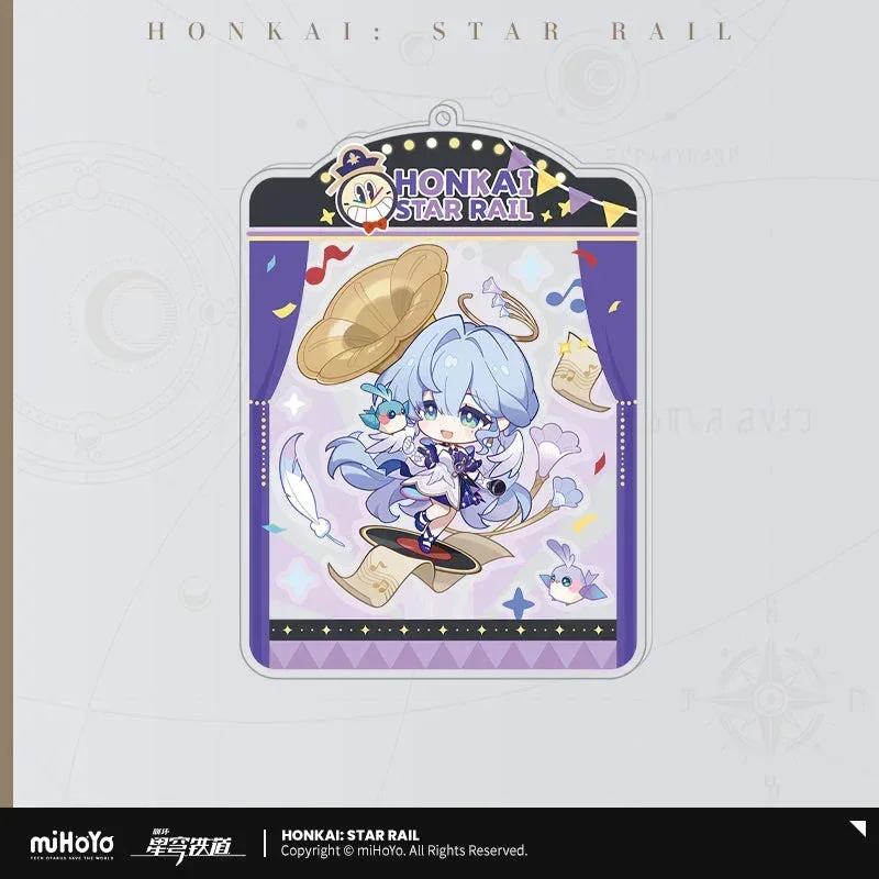 Honkai: Star Rail Autumn Festival Series Chibi Happy Shake Keychain - Image 2