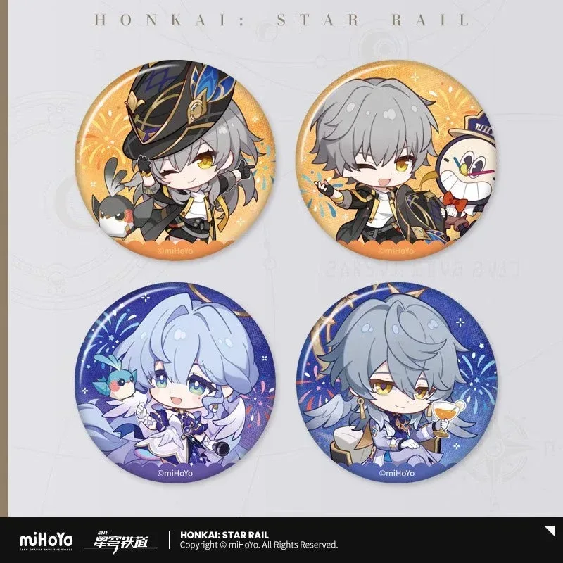 Honkai: Star Rail Autumn Festival Series Chibi Tinplate Badge