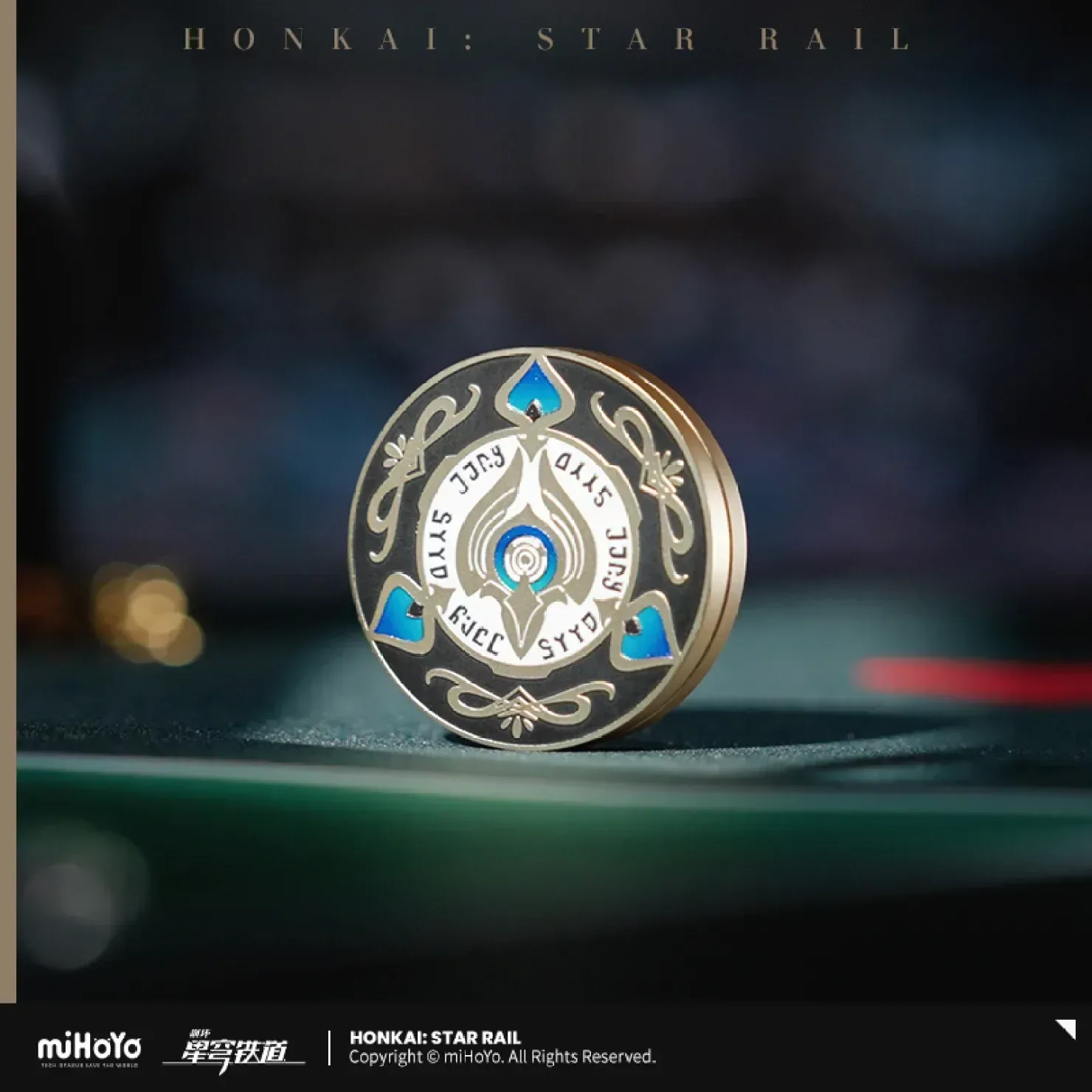 Honkai: Star Rail Aventurine Theme「I'll Bet」Chips Toy Gift Box - Image 3