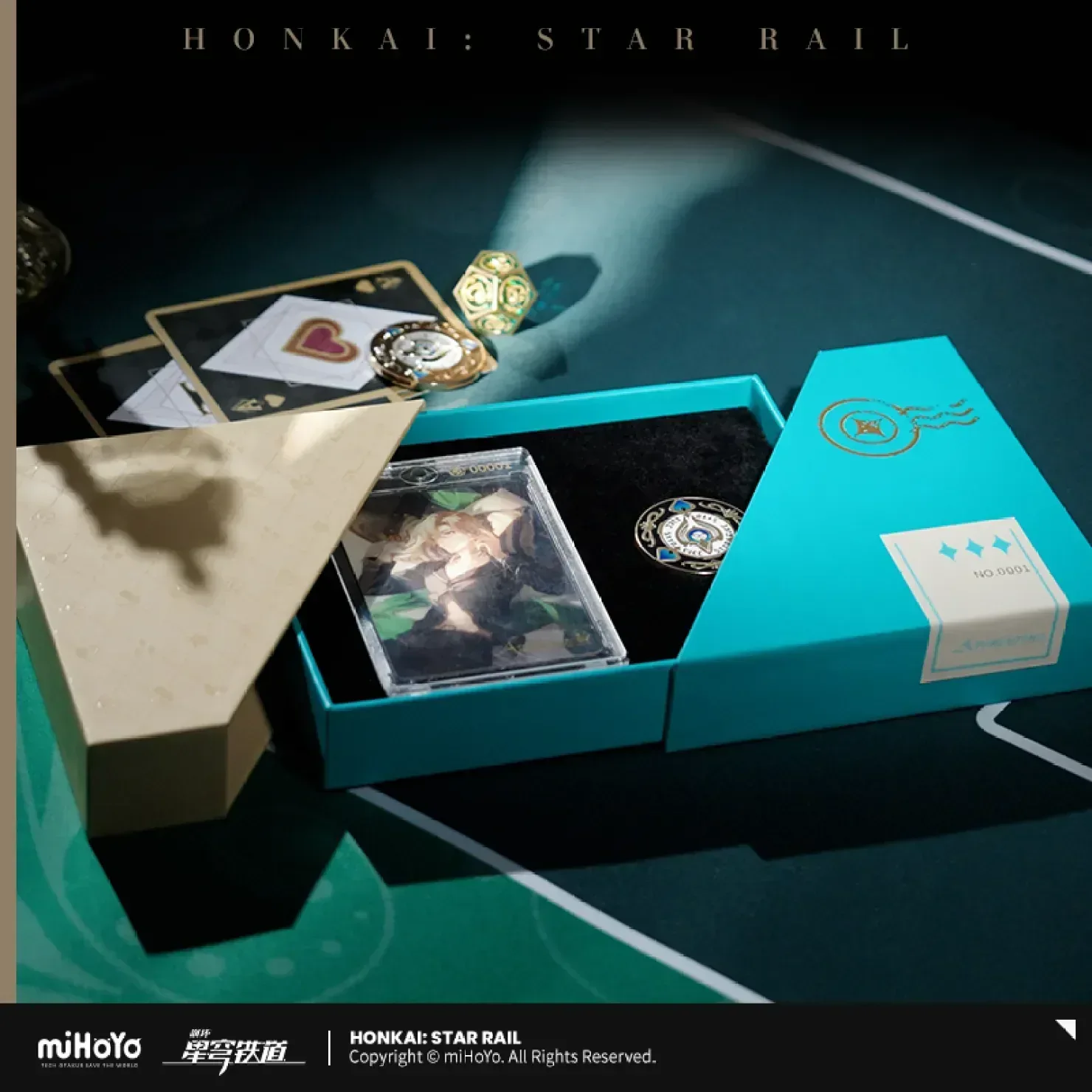 Honkai: Star Rail Aventurine Theme「I'll Bet」Chips Toy Gift Box - Image 6