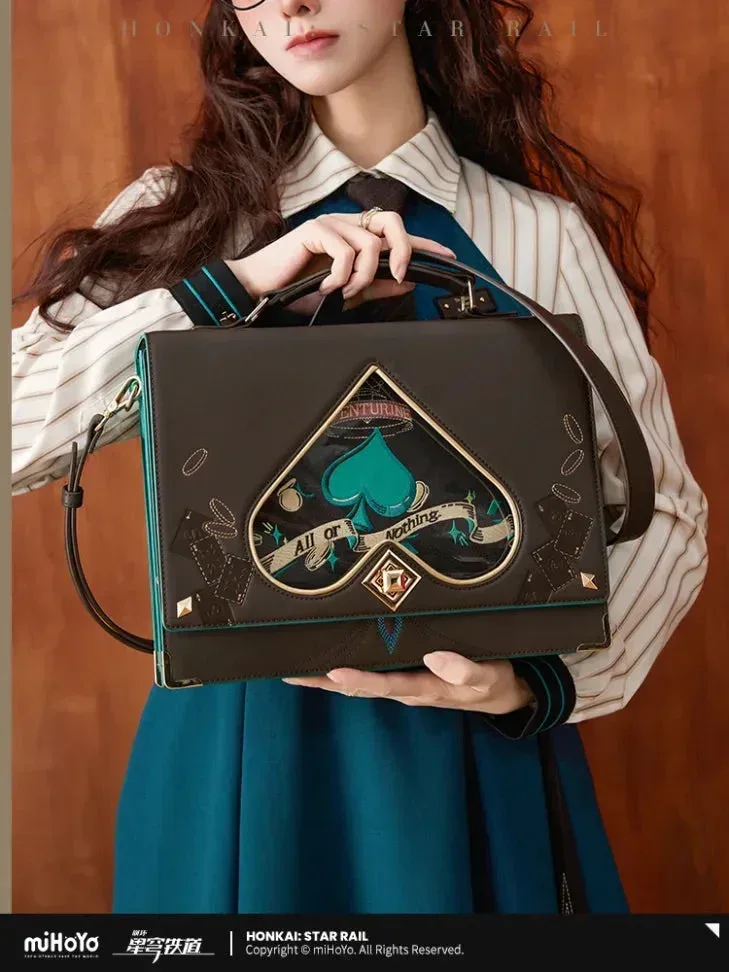 Honkai: Star Rail Aventurine Theme Impression Series Handbag - Image 2