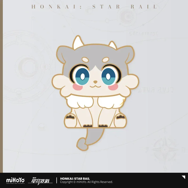 Honkai: Star Rail Awooo-Awooo Series Chimera Metal Badge - Image 11