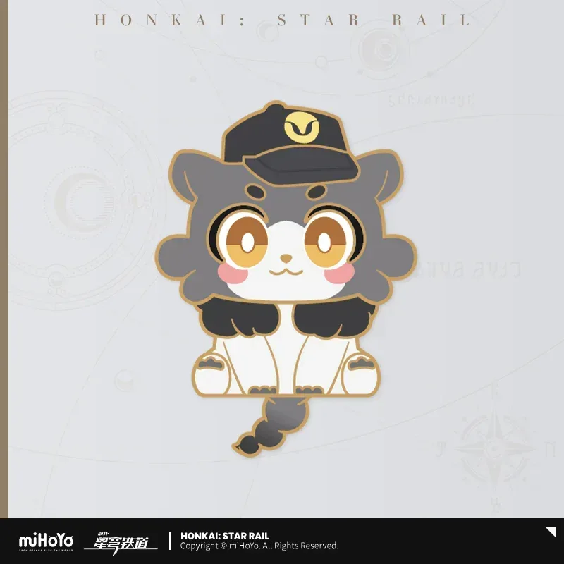 Honkai: Star Rail Awooo-Awooo Series Chimera Metal Badge - Image 14