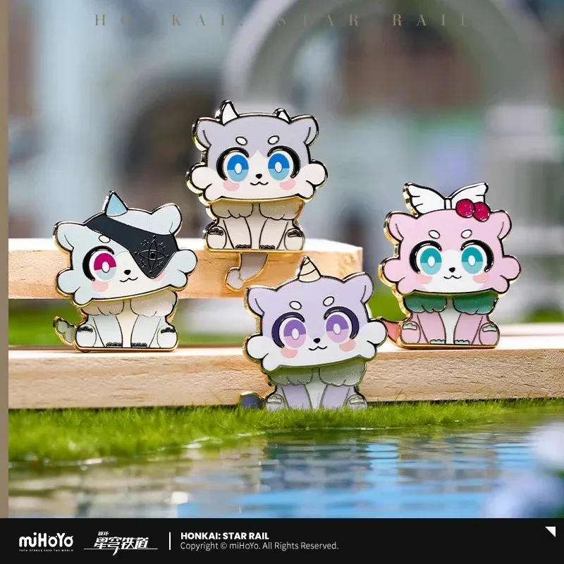 Honkai: Star Rail Awooo-Awooo Series Chimera Metal Badge - Image 2