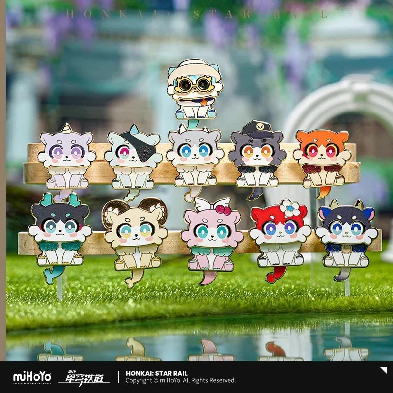 Honkai: Star Rail Awooo-Awooo Series Chimera Metal Badge - Image 3