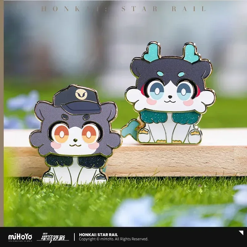 Honkai: Star Rail Awooo-Awooo Series Chimera Metal Badge - Image 4