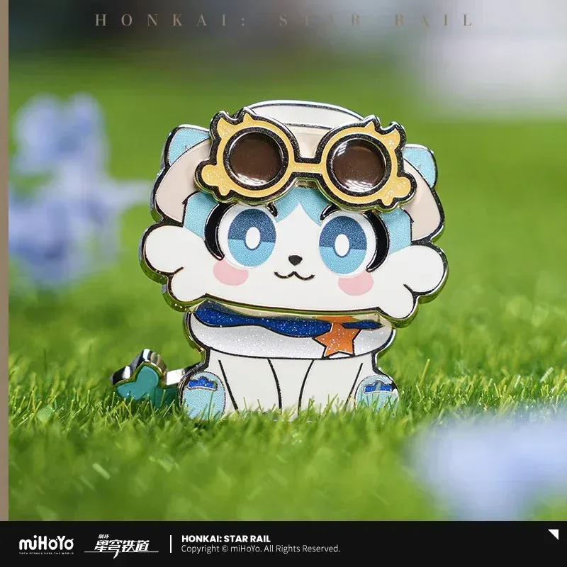 Honkai: Star Rail Awooo-Awooo Series Chimera Metal Badge - Image 5