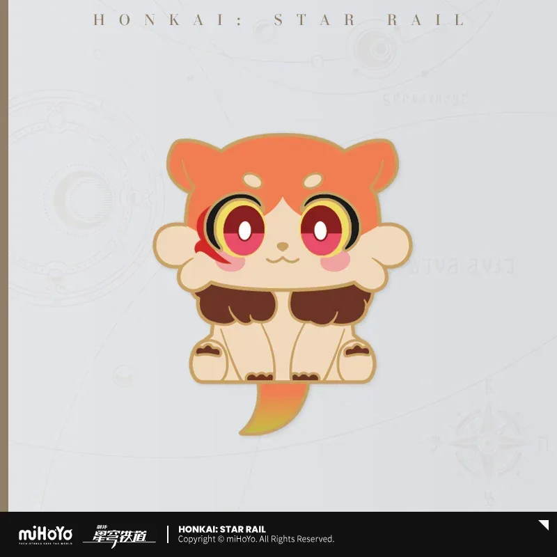 Honkai: Star Rail Awooo-Awooo Series Chimera Metal Badge - Image 7