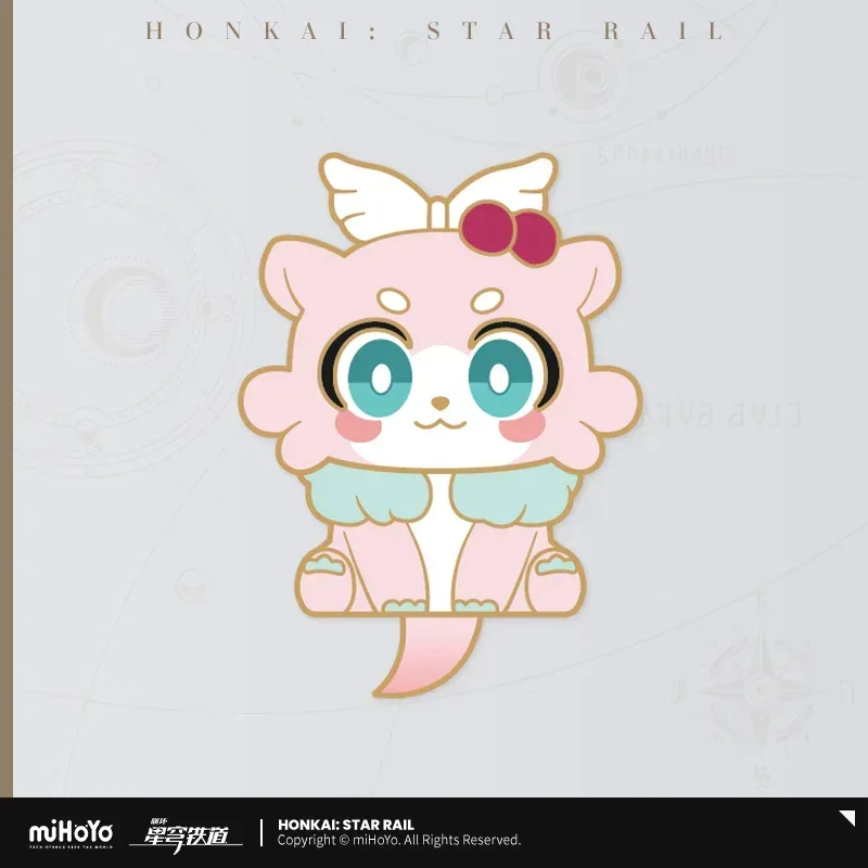 Honkai: Star Rail Awooo-Awooo Series Chimera Metal Badge - Image 9