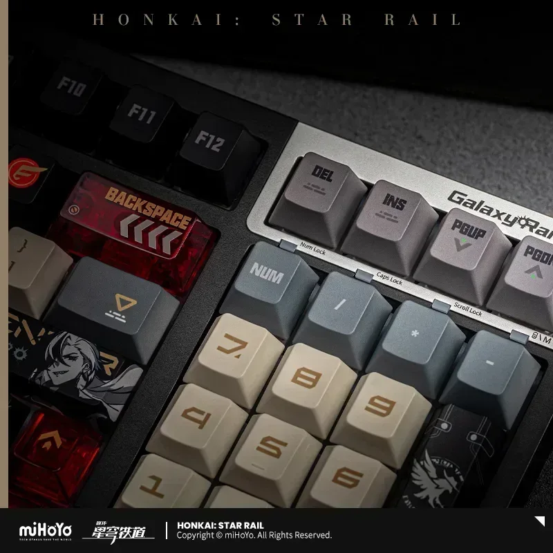 Honkai: Star Rail Boothill Mechanical Keyboard - Image 5