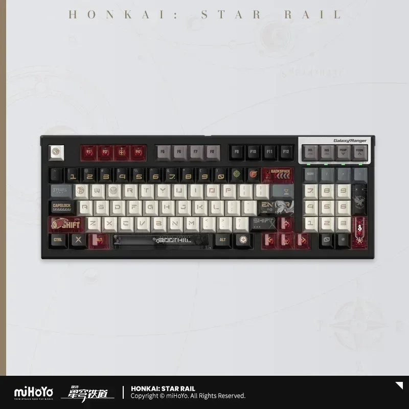 Honkai: Star Rail Boothill Mechanical Keyboard - Image 6