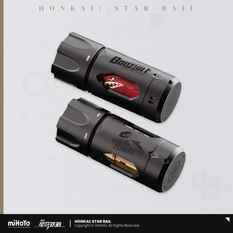 Honkai: Star Rail Boothill Revolver-Style Power Bank