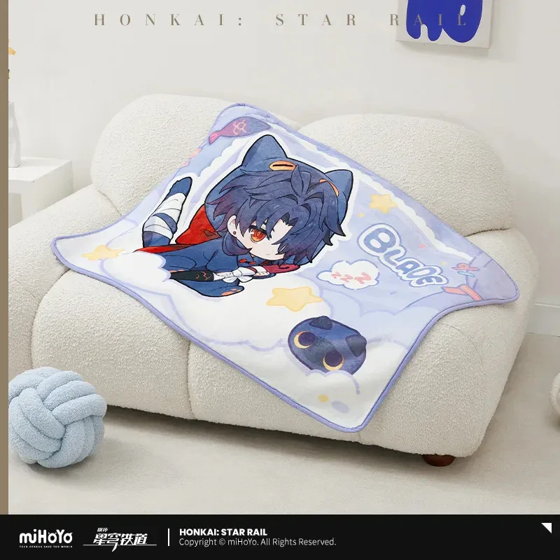 Honkai: Star Rail Boys Dormitory Chibi Household Series Blanket - Image 2