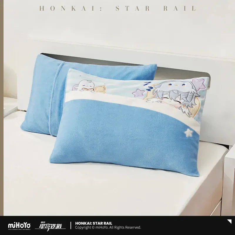 Honkai: Star Rail Boys Dormitory Chibi Household Series Pillowcase