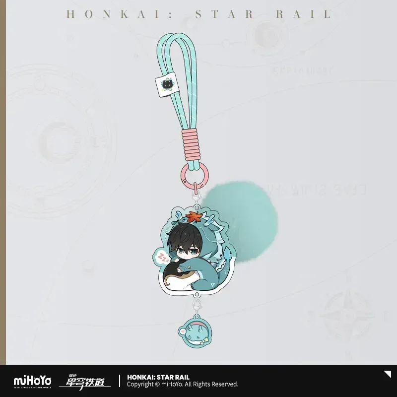 Honkai: Star Rail Boys Dormitory Series Chibi Acrylic Keychain - Image 4