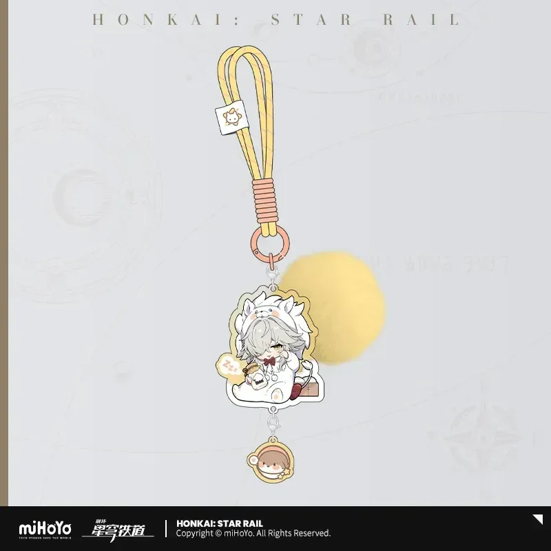 Honkai: Star Rail Boys Dormitory Series Chibi Acrylic Keychain - Image 5