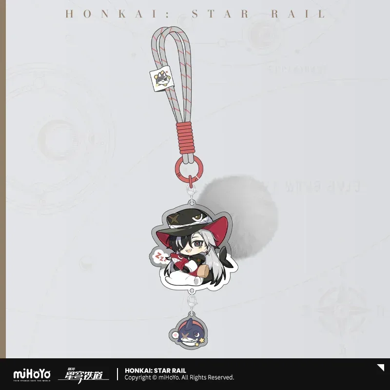 Honkai: Star Rail Boys Dormitory Series Chibi Acrylic Keychain - Image 7