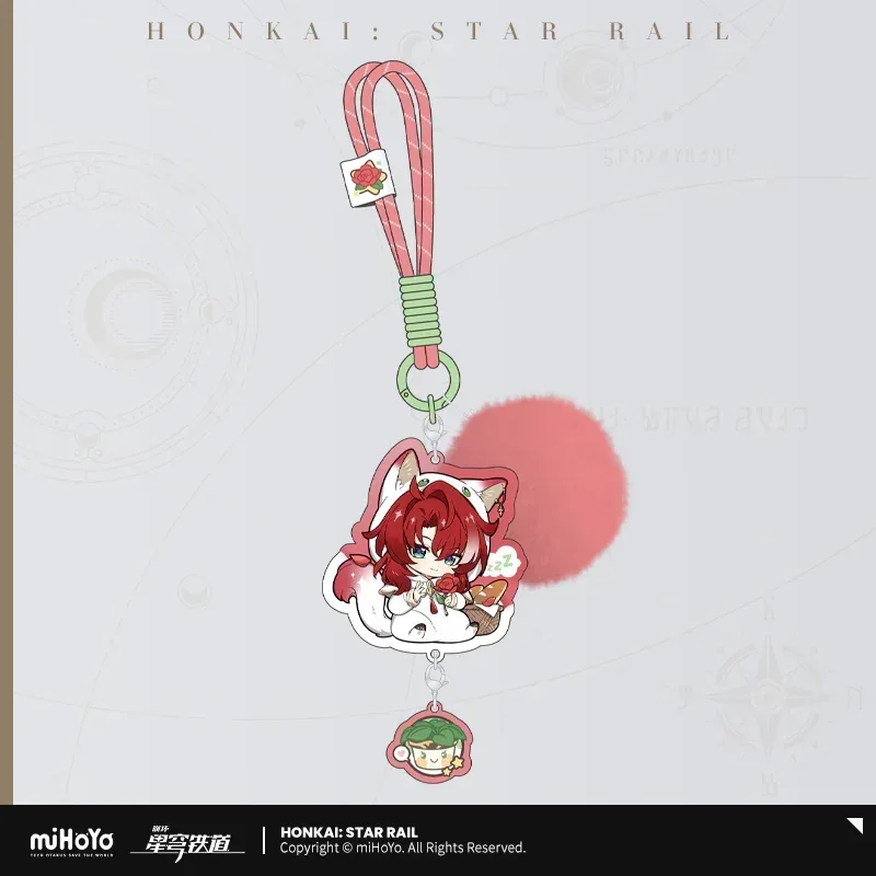 Honkai: Star Rail Boys Dormitory Series Chibi Acrylic Keychain - Image 8