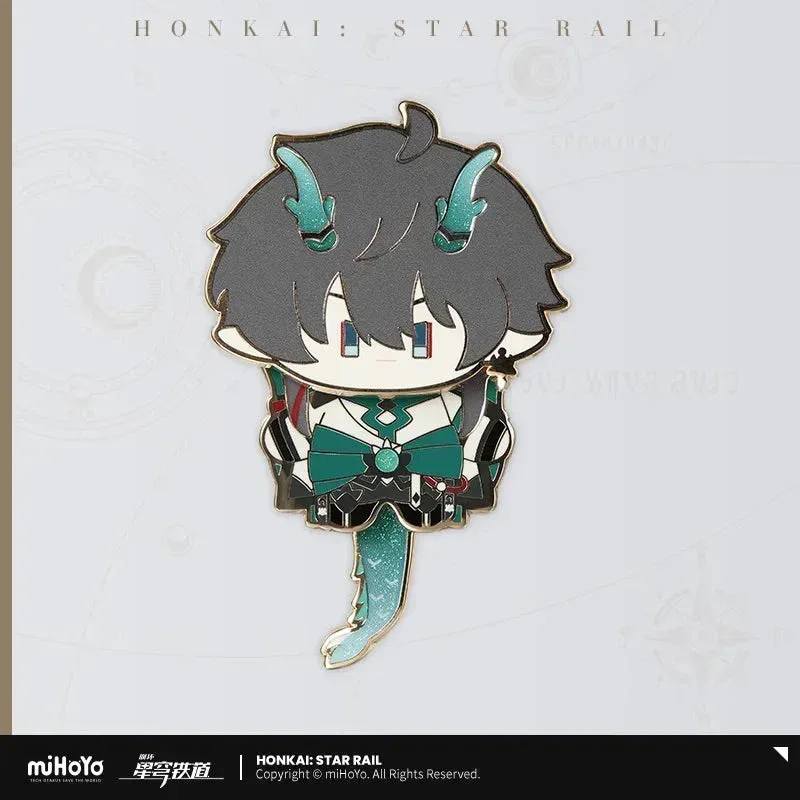 Honkai: Star Rail Chibi Doll Series Metal Pin Badge - Image 11