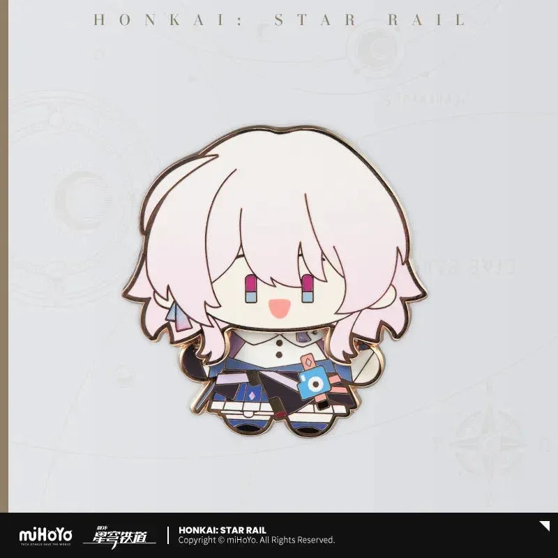 Honkai: Star Rail Chibi Doll Series Metal Pin Badge - Image 12