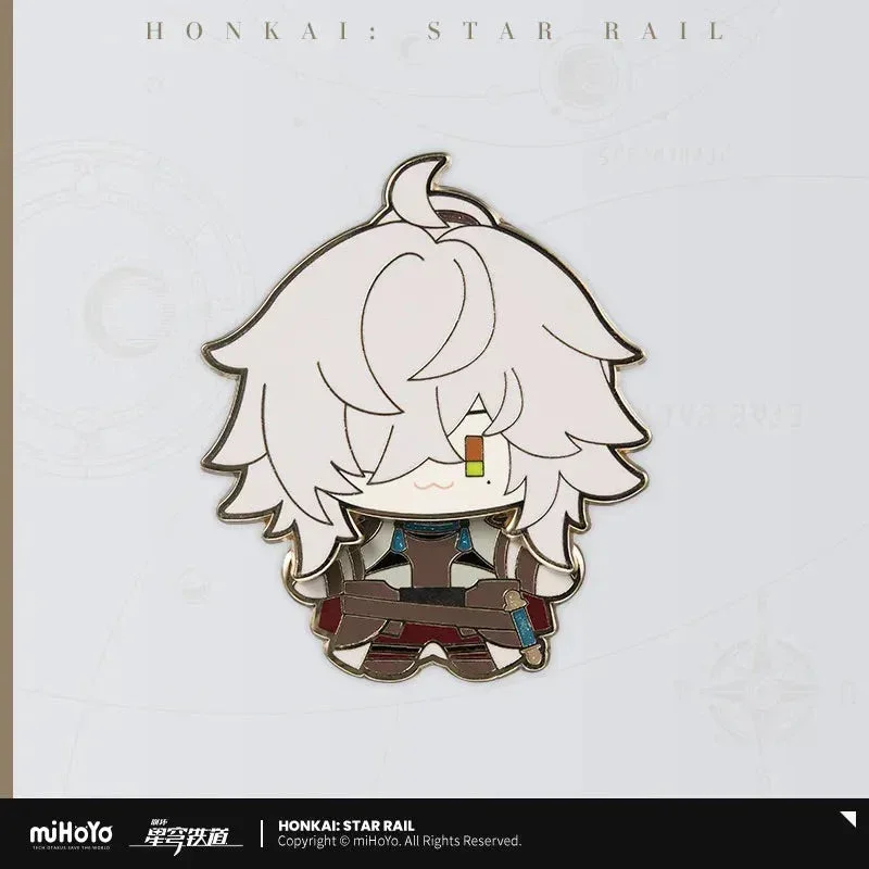 Honkai: Star Rail Chibi Doll Series Metal Pin Badge - Image 13