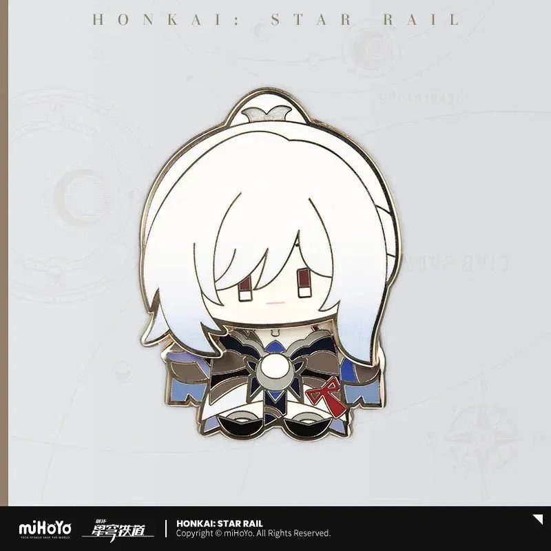 Honkai: Star Rail Chibi Doll Series Metal Pin Badge - Image 14
