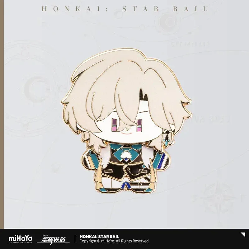 Honkai: Star Rail Chibi Doll Series Metal Pin Badge - Image 16