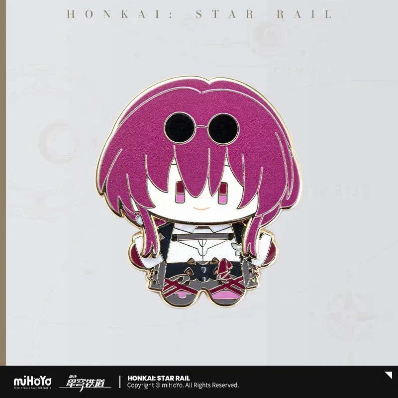 Honkai: Star Rail Chibi Doll Series Metal Pin Badge - Image 17
