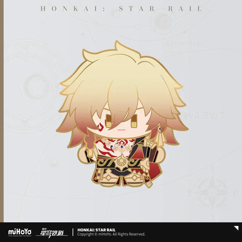 Honkai: Star Rail Chibi Doll Series Metal Pin Badge - Image 20