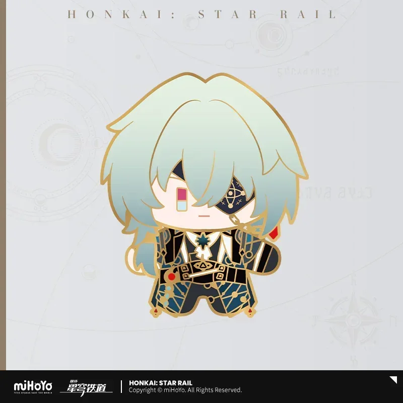 Honkai: Star Rail Chibi Doll Series Metal Pin Badge - Image 23