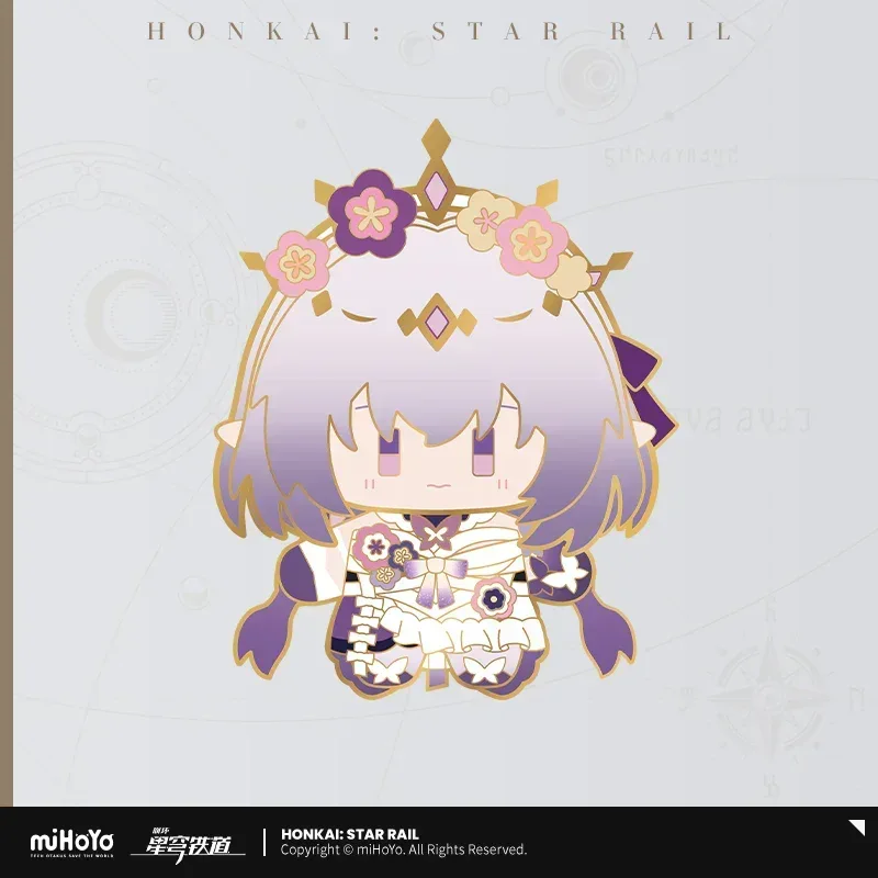 Honkai: Star Rail Chibi Doll Series Metal Pin Badge - Image 24