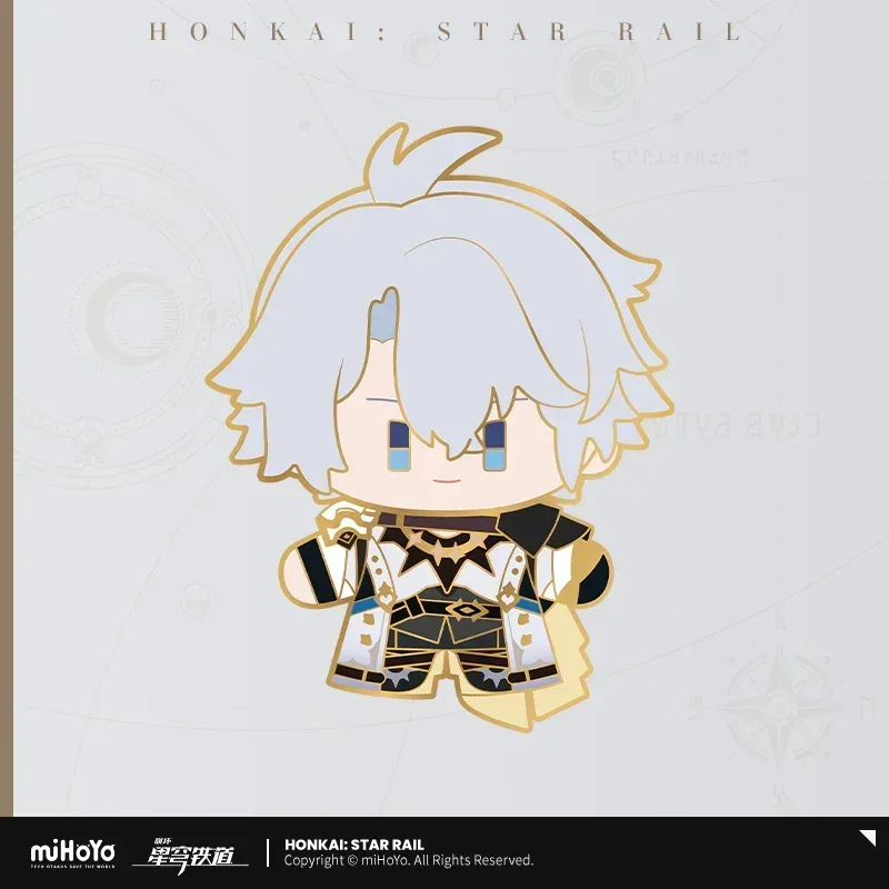 Honkai: Star Rail Chibi Doll Series Metal Pin Badge - Image 25